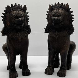 Collectable Figures 1982 Austin Thai Temple Guardian Lions