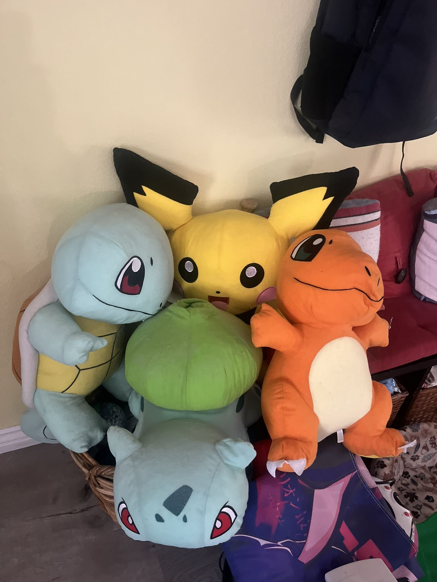 4 -18” Pokemon Giant Character Plush Stuff Toys 