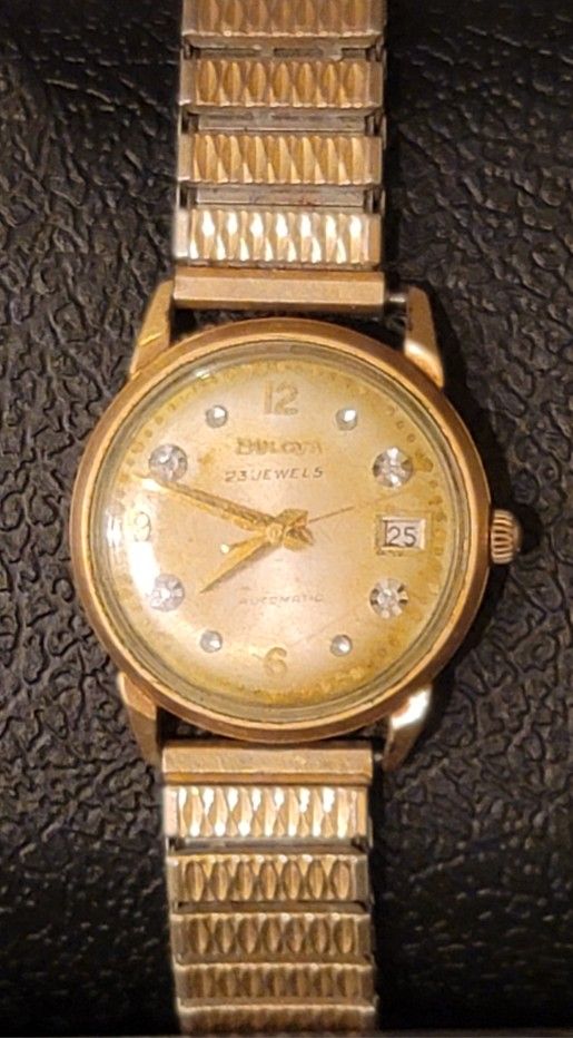 Bulova automatic 23 jewels deals vintage