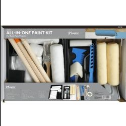 NEW 25 Piece Painting Tools Paint Roller DIY Home Improvement Supplies brushes sanding block
High quality and durable painting tools
Great for indoor 