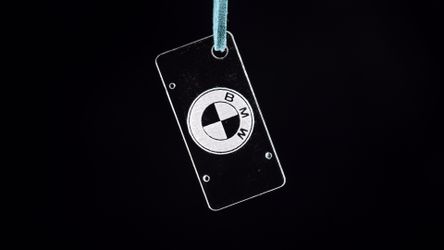 Bmw logo acrylic keychain