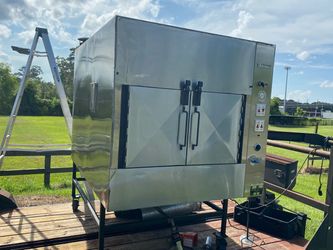 Old hickory barbecue pit