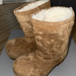 Balenciaga/Alaska Fur Low Boot 