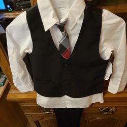Brand New Boys 4 Piece Vest Set