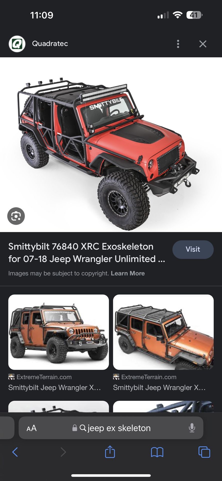 Jeep Exoskeleton