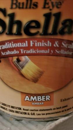 Zinsser Bulls Eye Shellac (Amber)