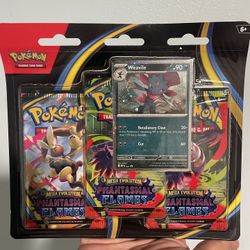 Pokemon Phantasmal Flames 3 Pack (Sealed)