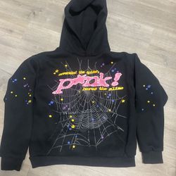 Sp5der hoodie p*nk 
