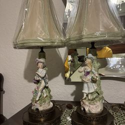 Vintage Porcelain Lamps