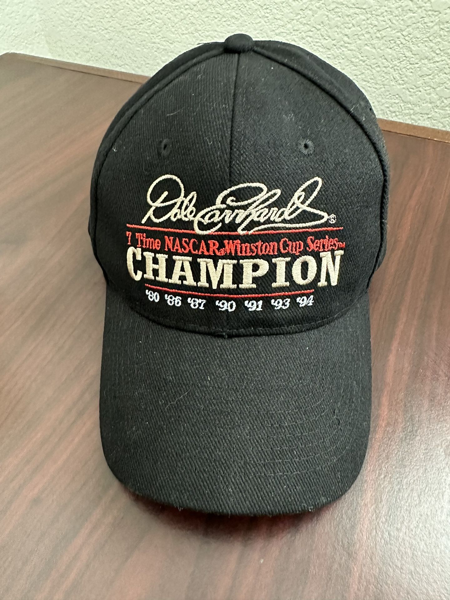 Dale Earnhardt NASCAR Champion Hat