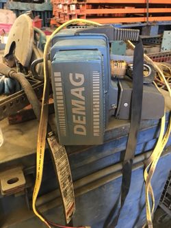 Demag hoist