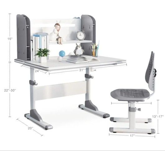 Kids Desk and Chair Set