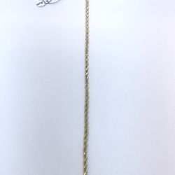 New Gold Rope Bracelet 