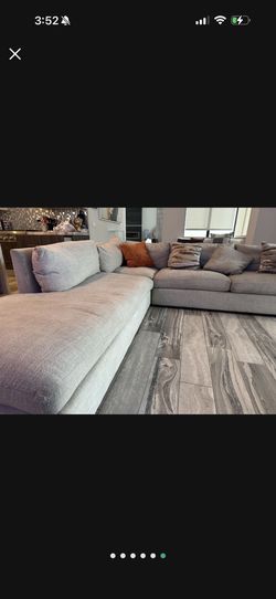 Microfiber Sectional L Shaped