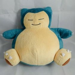 Rare 2017 Snorlax Pokemon Plush Tomy Soft Toy Stuffed Animal Excellent Condition