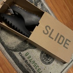 Black Yeezy Slides