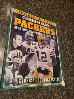 Green Bay Packers Through The Years Historical Retrospective softcover collectors book