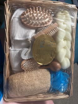 Spa Bath & Body Gift Set Basket