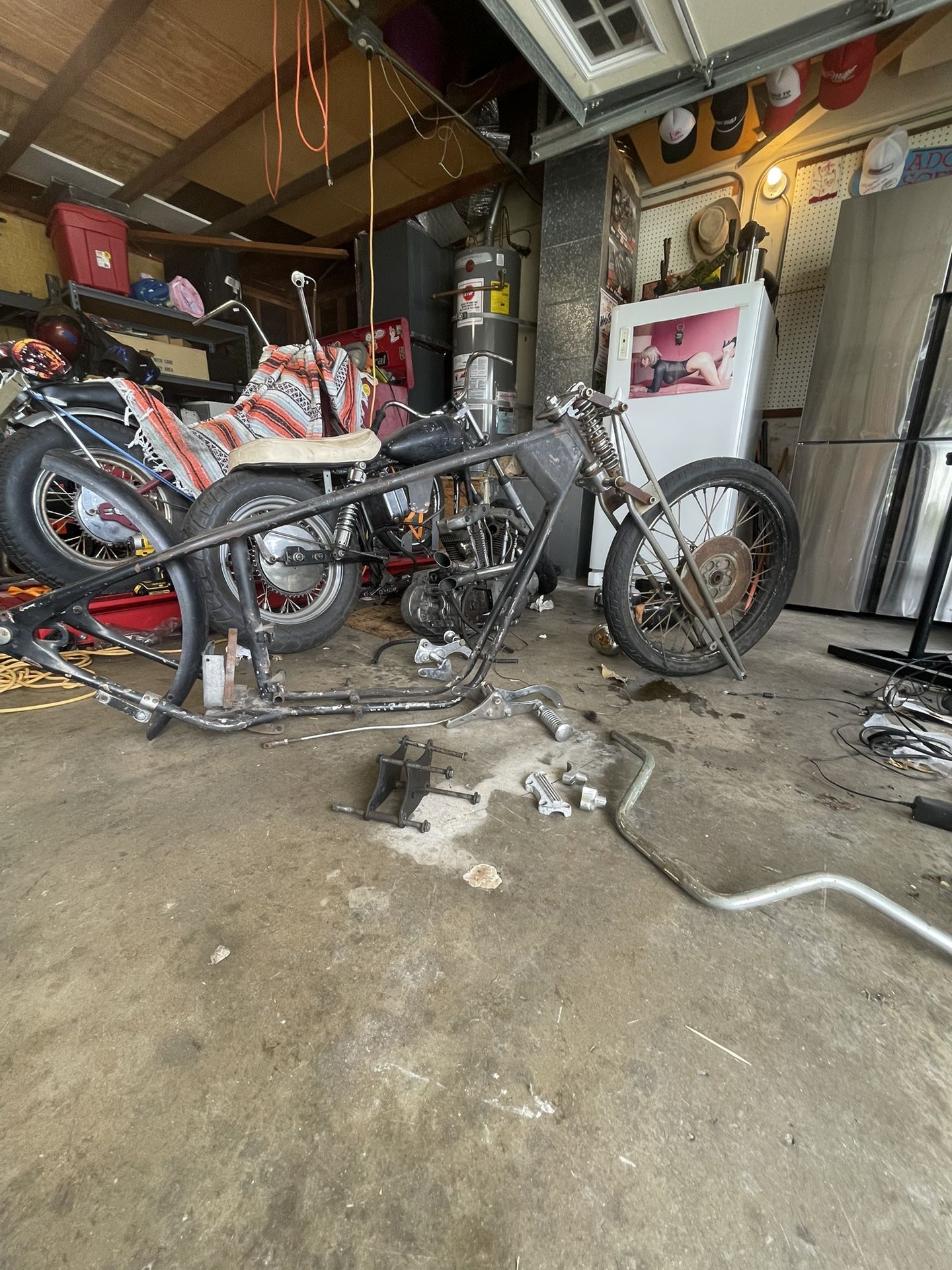 1972 Harley Ironhead Chopper Project