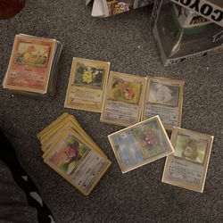 base set/first edition pokémon cards