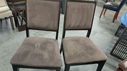 Brown chairs