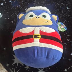 Sonic Santa Squishmallow