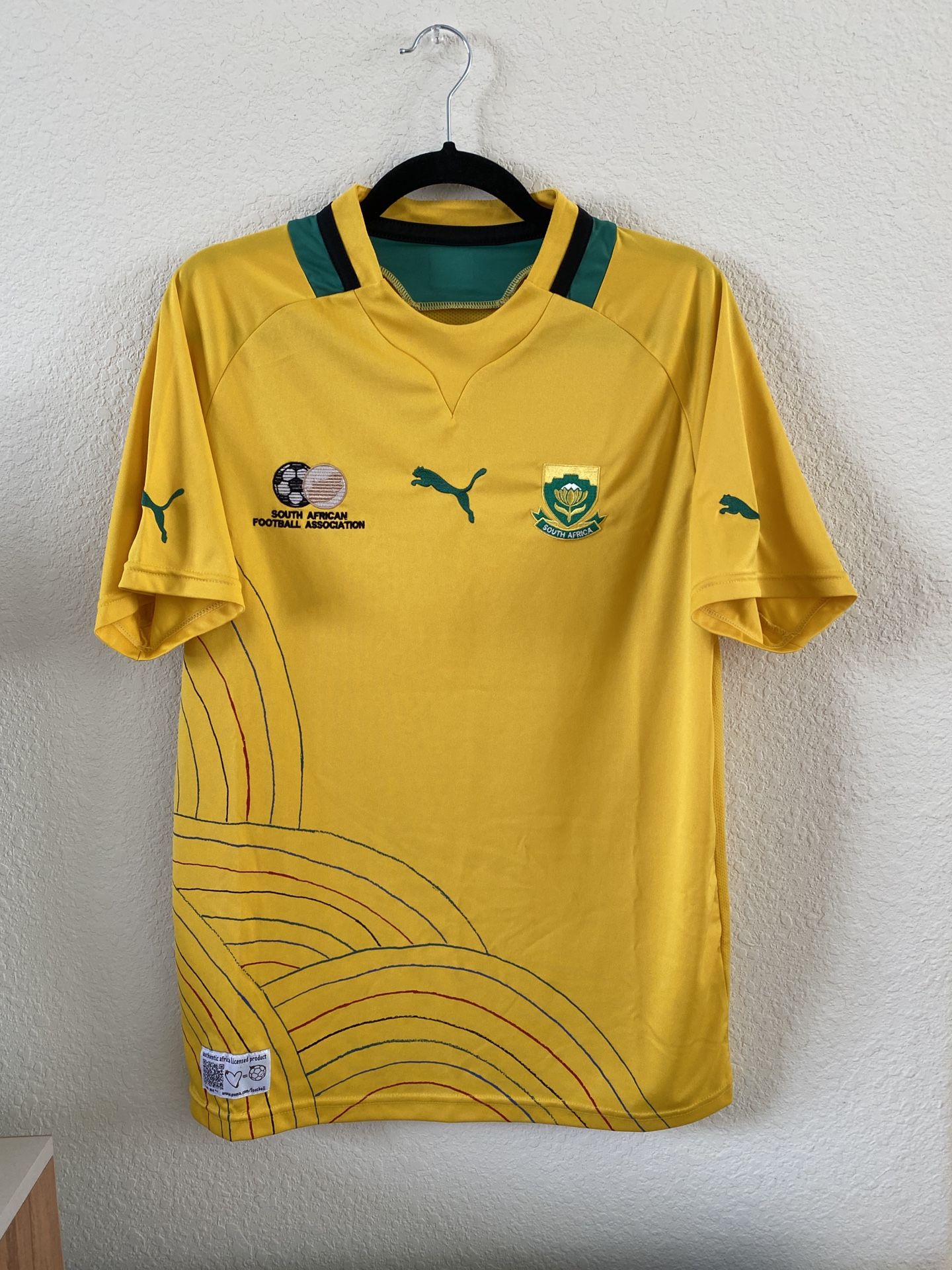 2012/14 South Africa Home Soccer Jersey (Size M) 