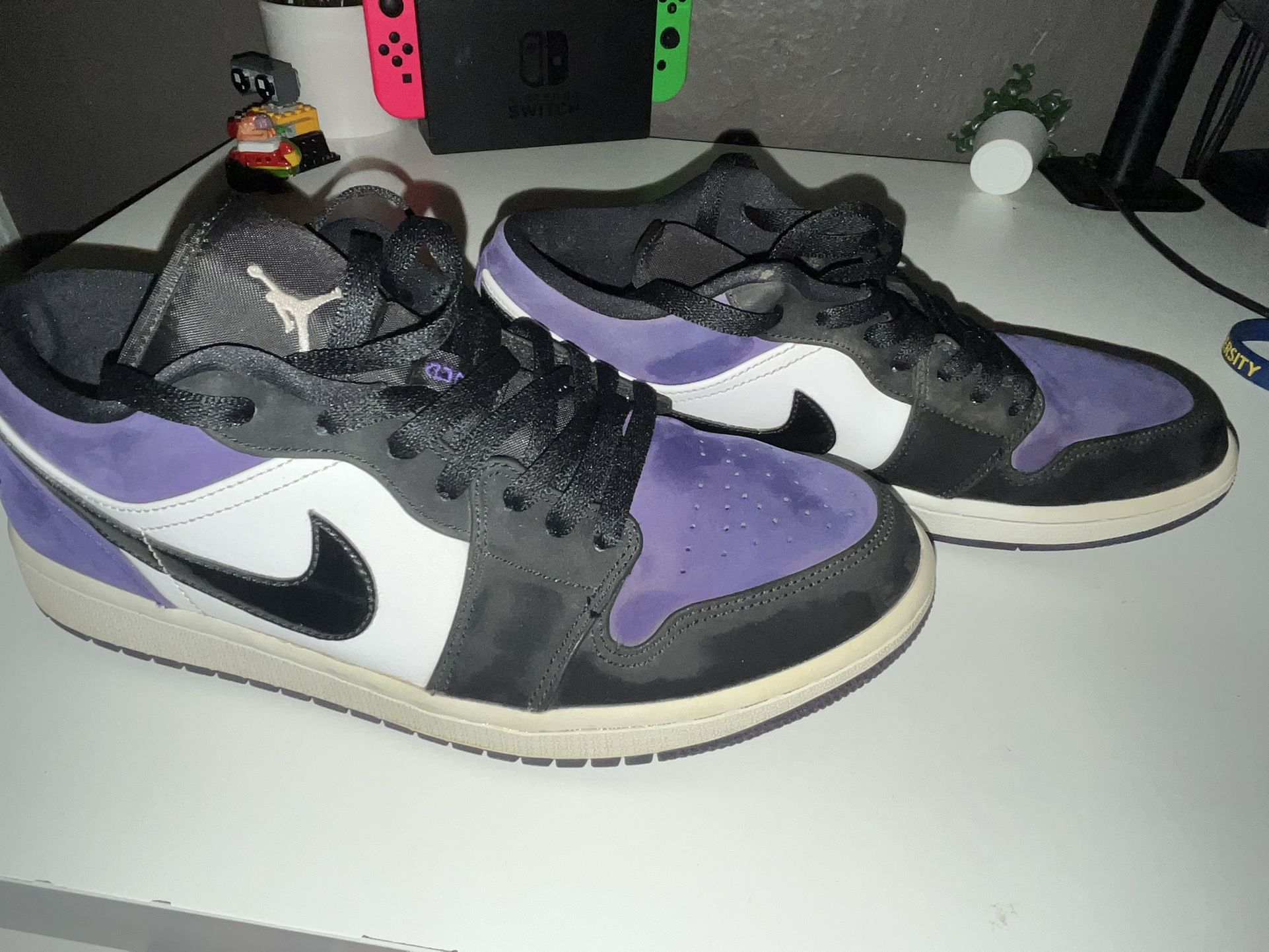 NIKE COURT VISON JORDANS1 LOWS