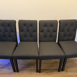 Upholstered Dining Chairs Set of 4