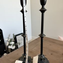 Black Candlesticks