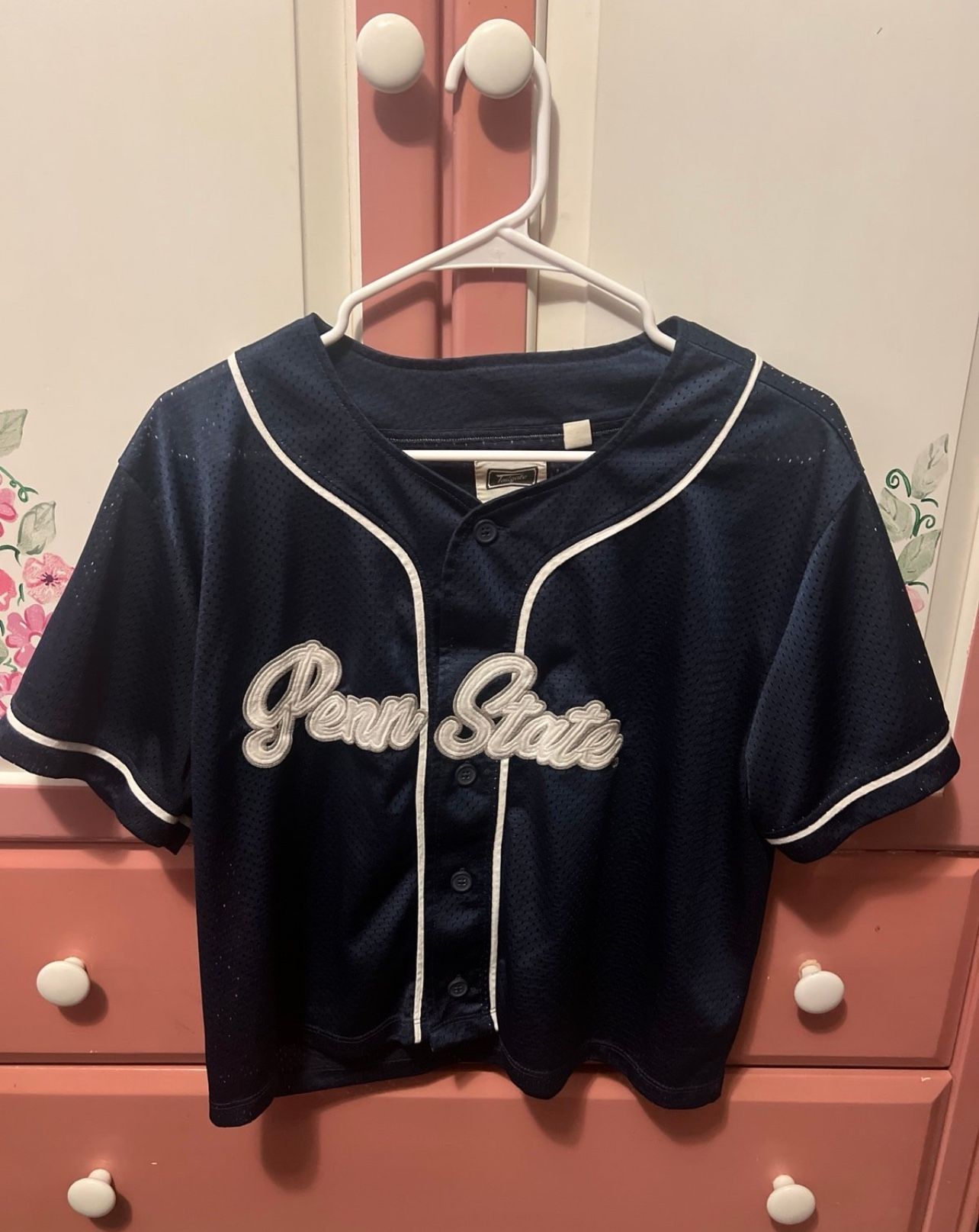 Penn State Cropped Baseball Jersey