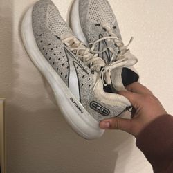 Brooks Womens Glycerin SF 20 1203721B163 Gray Running Shoes Sneakers Size 11 B 