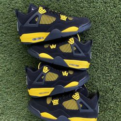 jordan 4 retro yellow thunder