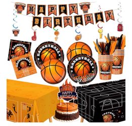 Basketball them birthday party decorations supplies.