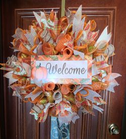 Thanksgiving festive wreath