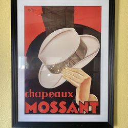 Chapeau Mossant Art Work Frame