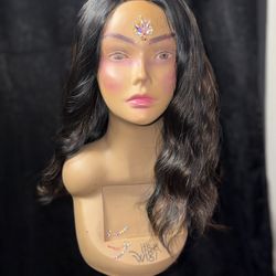 Shoulder-Length V Part Synthetic Wig 🤎✨