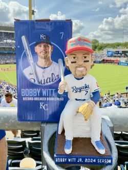 Royals Bobby Whitt Jr. Record Breaking SGA Bobblehead