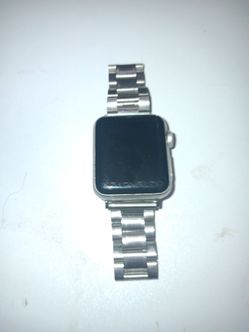 Apple Watch with Stainless Steel Band