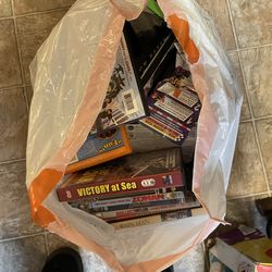 Large bag of dvds