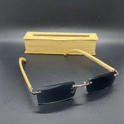 Georgio Caponi Bamboo Sunglass Readers