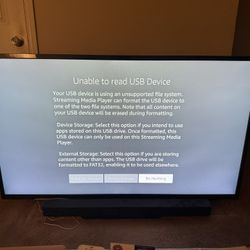 Vizio 55in Tv Perfect Working Condition With Remote