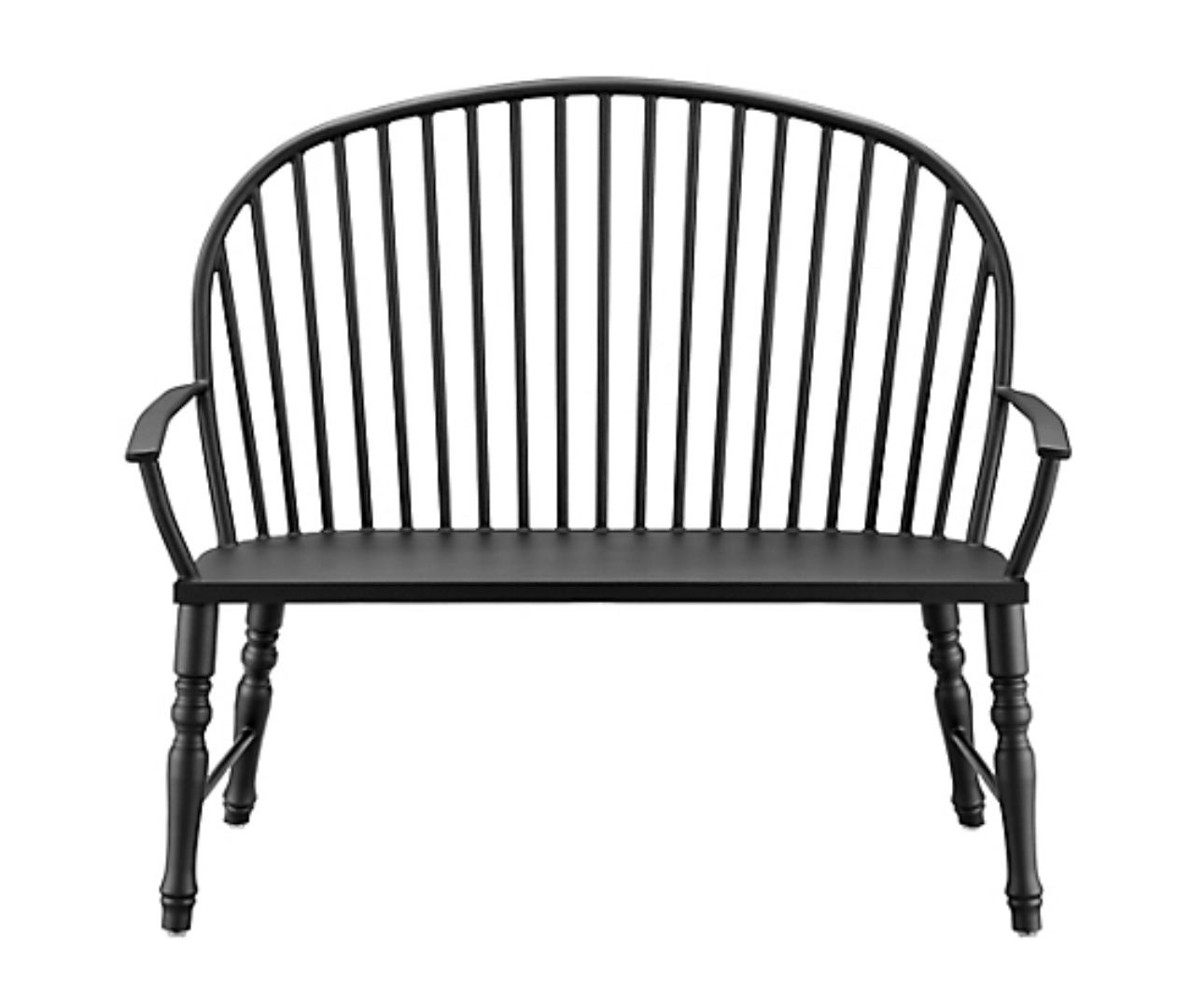 “New” Outdoor Metal Windsor Bench