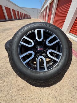20s Chevy gmc at4 Rims Rines Wheels 6lug Oem Tires