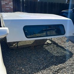 Camper Shell 8” Long Bed White 