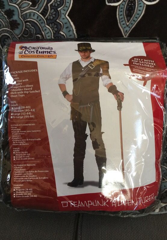BRAND NEW Men’s Steampunk Costume