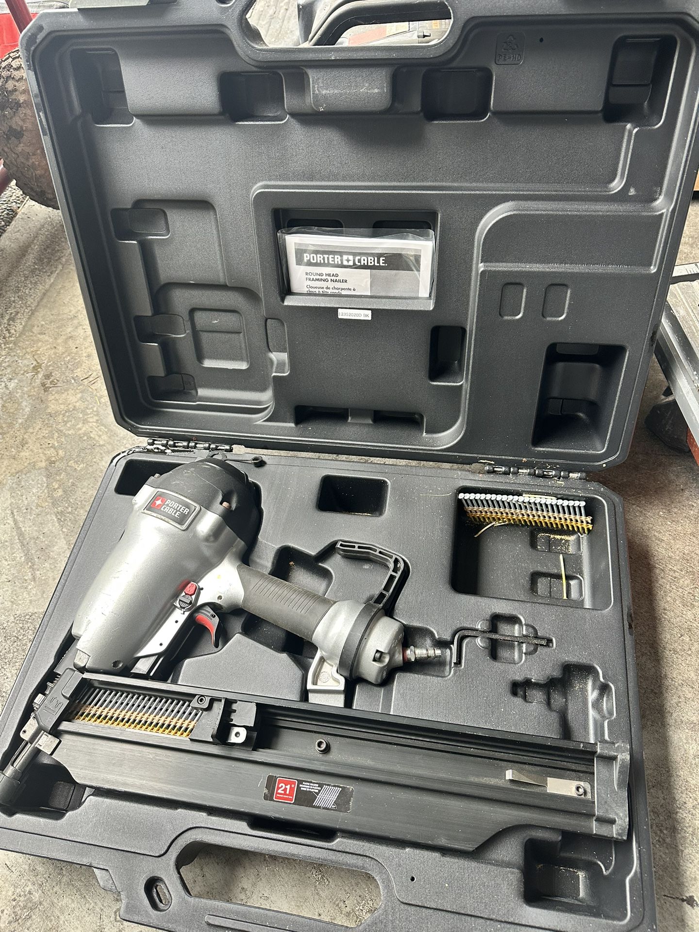 Set Of Two Porter Cable Nail Guns