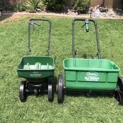 Scott’s Turf Builder Classic Drop Spreader and Scotts Turf Builder Edgeuard Mini