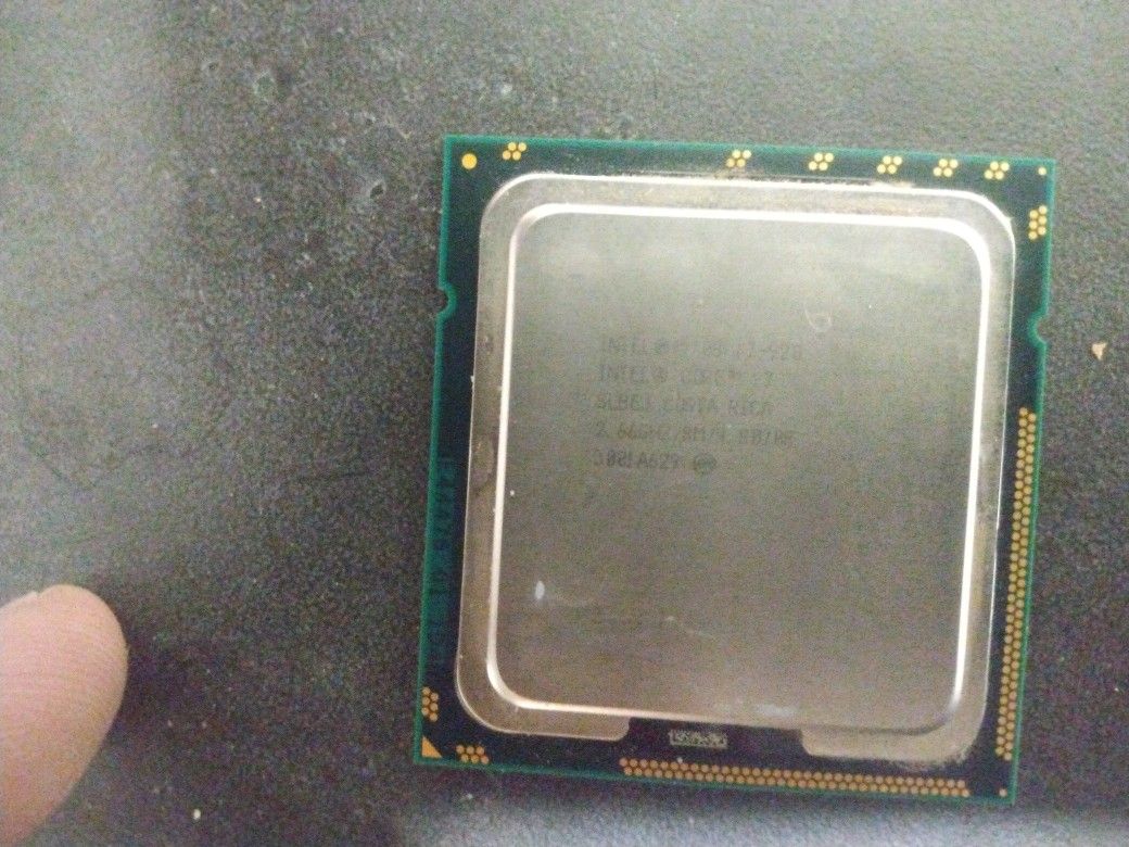 Intel I-7 920 Processor Socket 1366