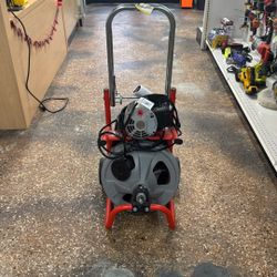 RIGID K-400 DRAIN CLEANING SNAKE AUGER 120v